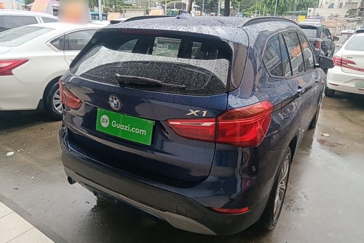 Used BMW X1 2018 sDrive18Li Luxury Model Rear Right 45 Deg