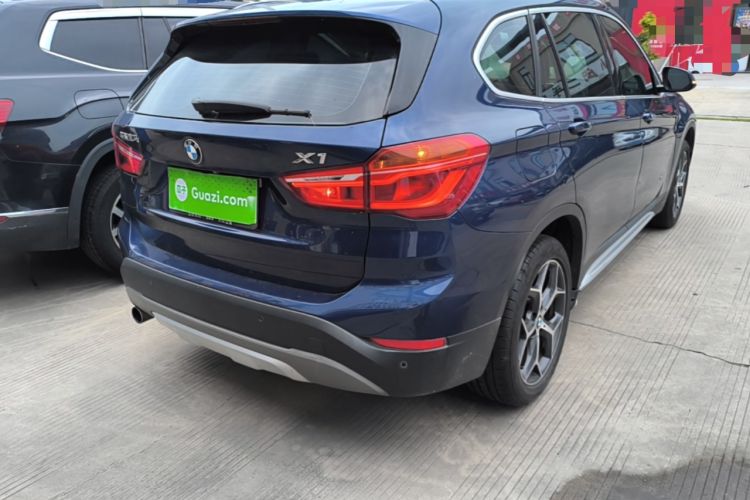 Used BMW X1 2018 sDrive18Li Luxury Model Rear Right 45 Deg