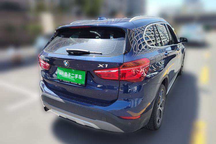 Used BMW X1 2018 sDrive18Li Luxury Model Rear Right 45 Deg