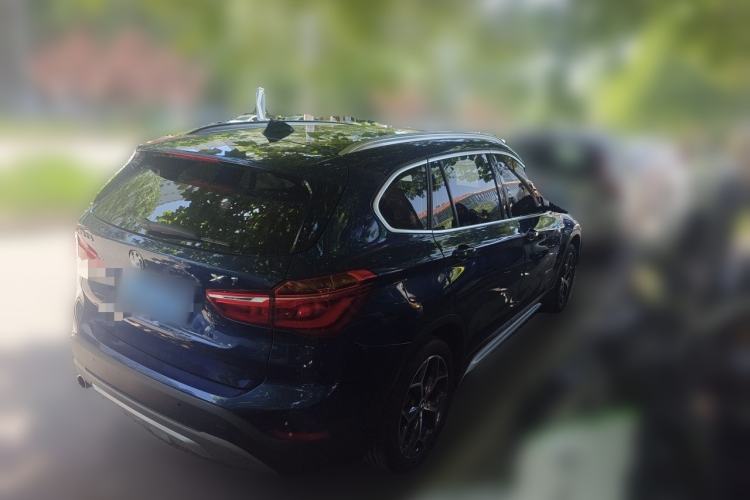 Used BMW X1 2018 sDrive18Li Luxury Model Rear Right 45 Deg