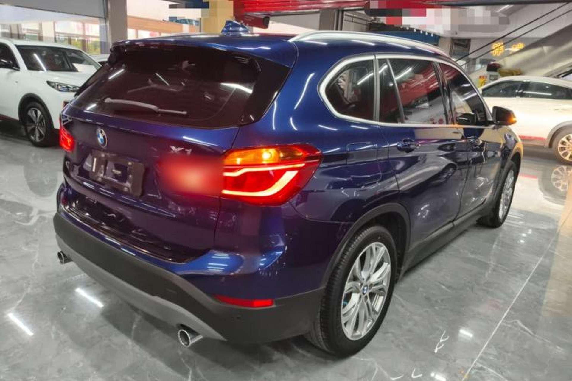 Used BMW X1 2018 sDrive20Li Leading Model Rear Right 45 Deg