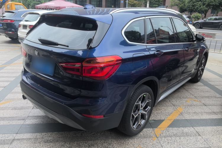 Used BMW X1 2018 sDrive18Li Luxury Model Rear Right 45 Deg