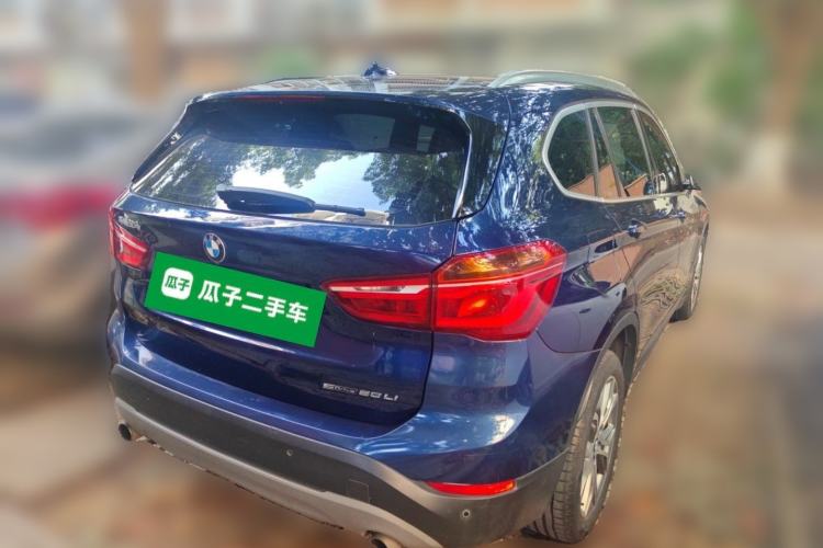 Used BMW X1 2018 sDrive20Li Leading Model Rear Right 45 Deg