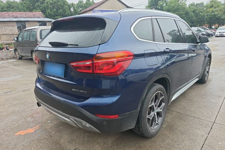 Used BMW X1 2018 sDrive18Li Luxury Model Rear Right 45 Deg