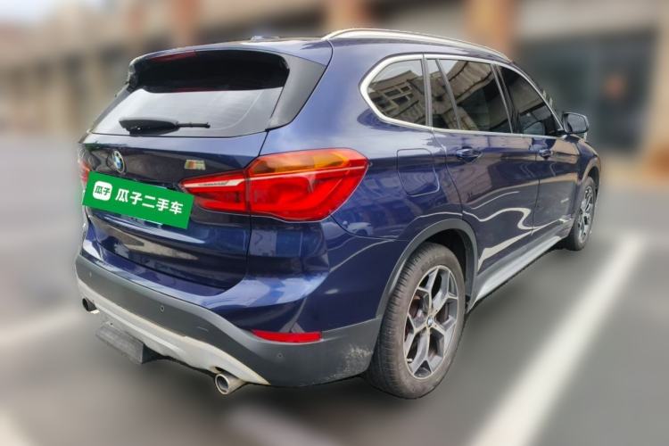 Used BMW X1 2018 sDrive18Li Luxury Model Rear Right 45 Deg