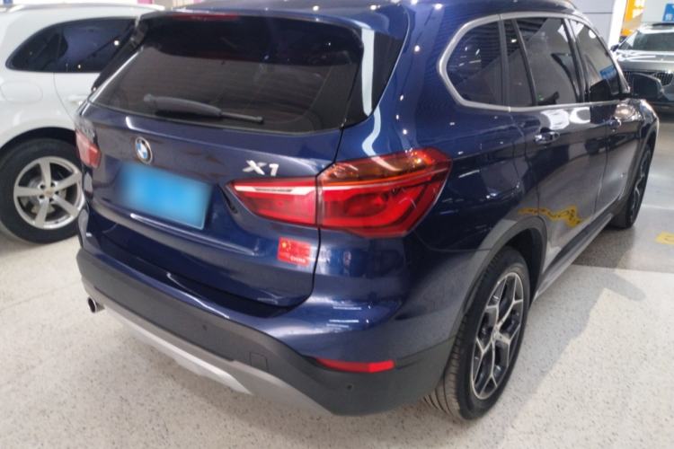 Used BMW X1 2018 sDrive18Li Luxury Model Rear Right 45 Deg