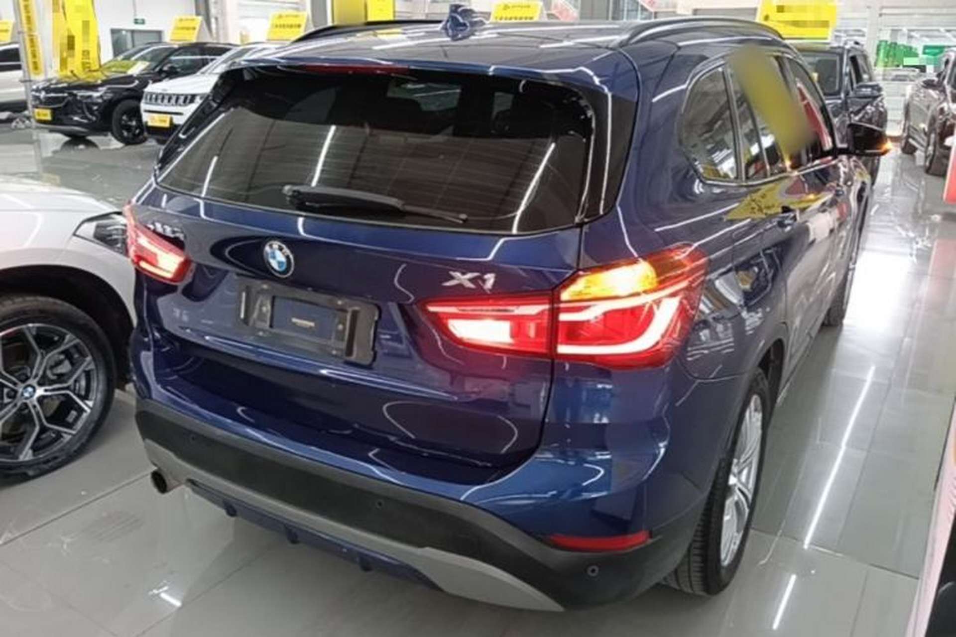 Used BMW X1 2018 sDrive18Li Luxury Model Rear Right 45 Deg