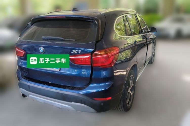 Used BMW X1 2018 sDrive18Li Luxury Model Rear Right 45 Deg