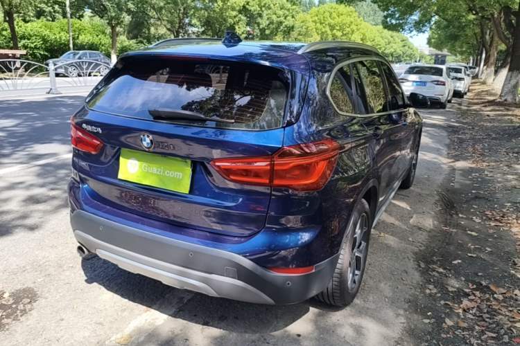 Used BMW X1 2018 sDrive18Li Luxury Model Rear Right 45 Deg