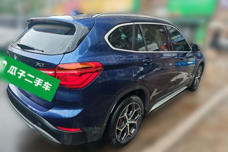Used BMW X1 2018 sDrive18Li Luxury Model Rear Right 45 Deg