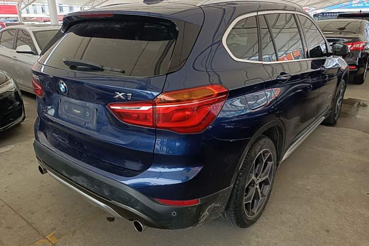 Used BMW X1 2018 sDrive18Li Luxury Model Rear Right 45 Deg
