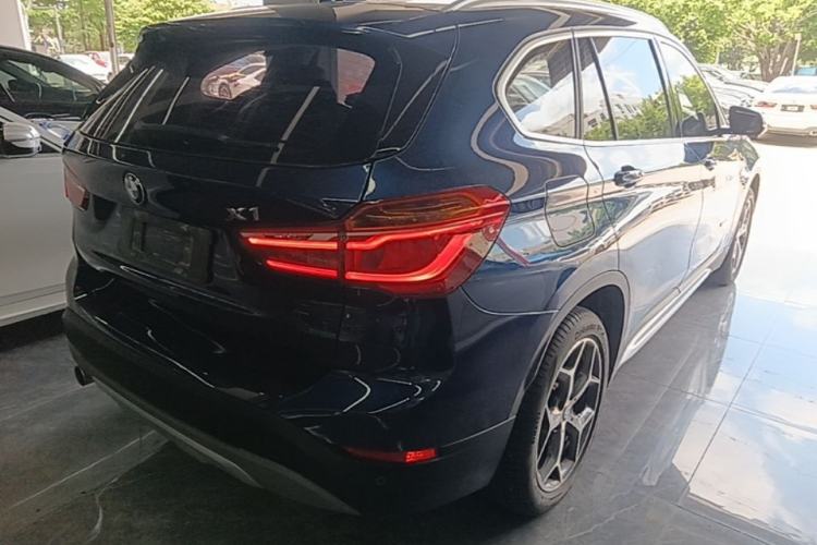 Used BMW X1 2018 sDrive18Li Luxury Model Rear Right 45 Deg