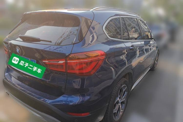 Used BMW X1 2018 sDrive18Li Luxury Model Rear Right 45 Deg