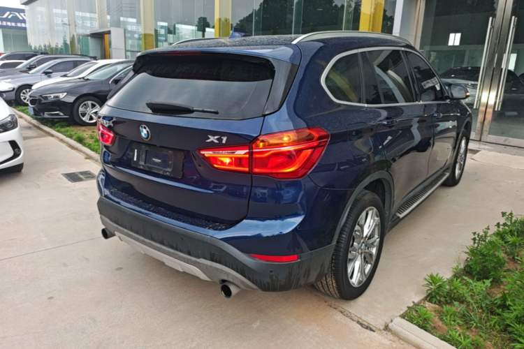 Used BMW X1 2018 sDrive20Li Leading Model Rear Right 45 Deg