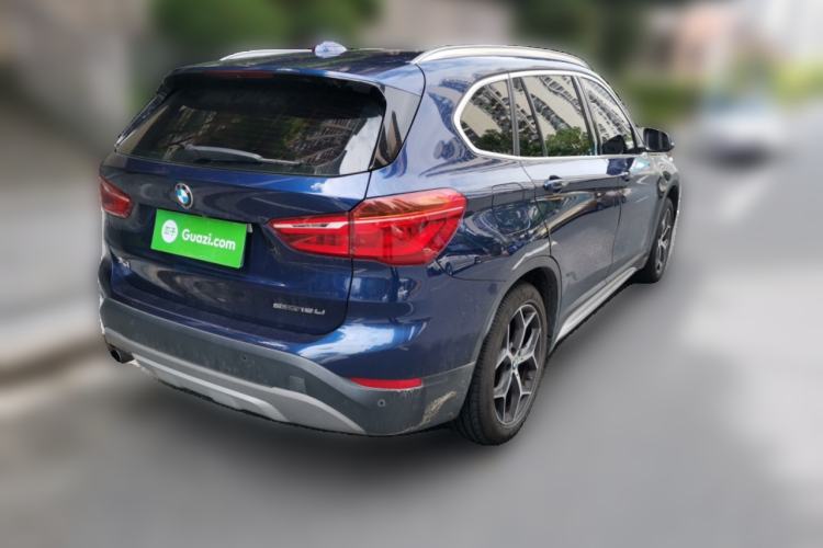 Used BMW X1 2018 sDrive18Li Luxury Model Rear Right 45 Deg