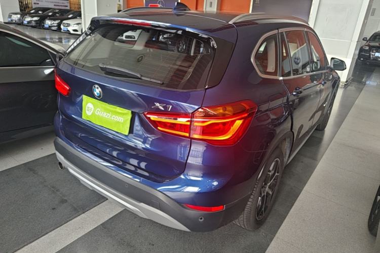 Used BMW X1 2018 sDrive18Li Luxury Model Rear Right 45 Deg