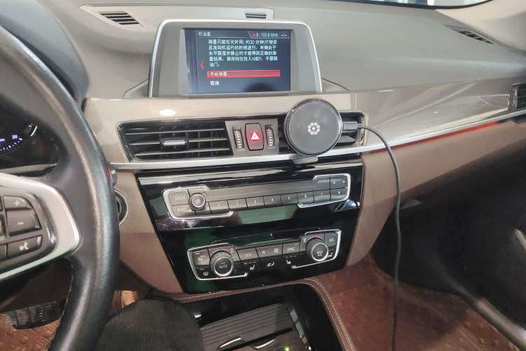 Used BMW X1 2018 sDrive18Li Luxury Model Audio And AC Panel