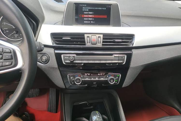 Used BMW X1 2018 sDrive20Li Leading Model Audio And AC Panel