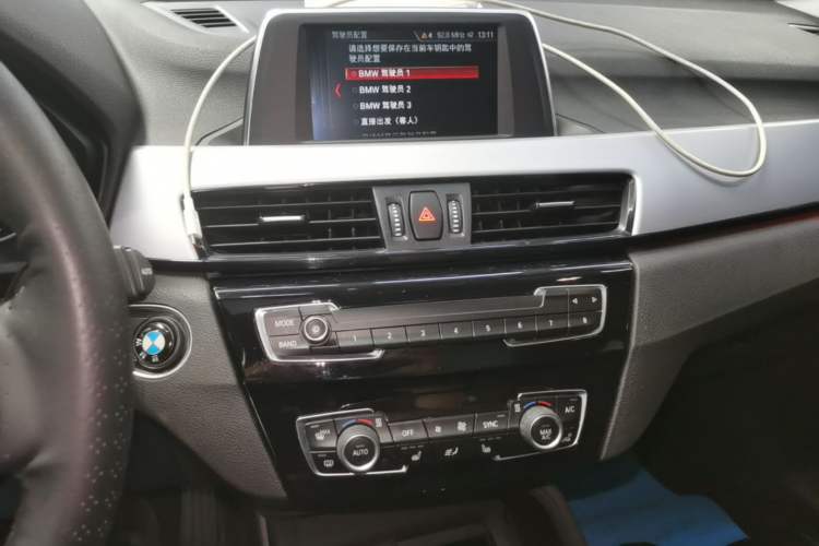 Used BMW X1 2018 sDrive18Li Fashion Model Audio And AC Panel
