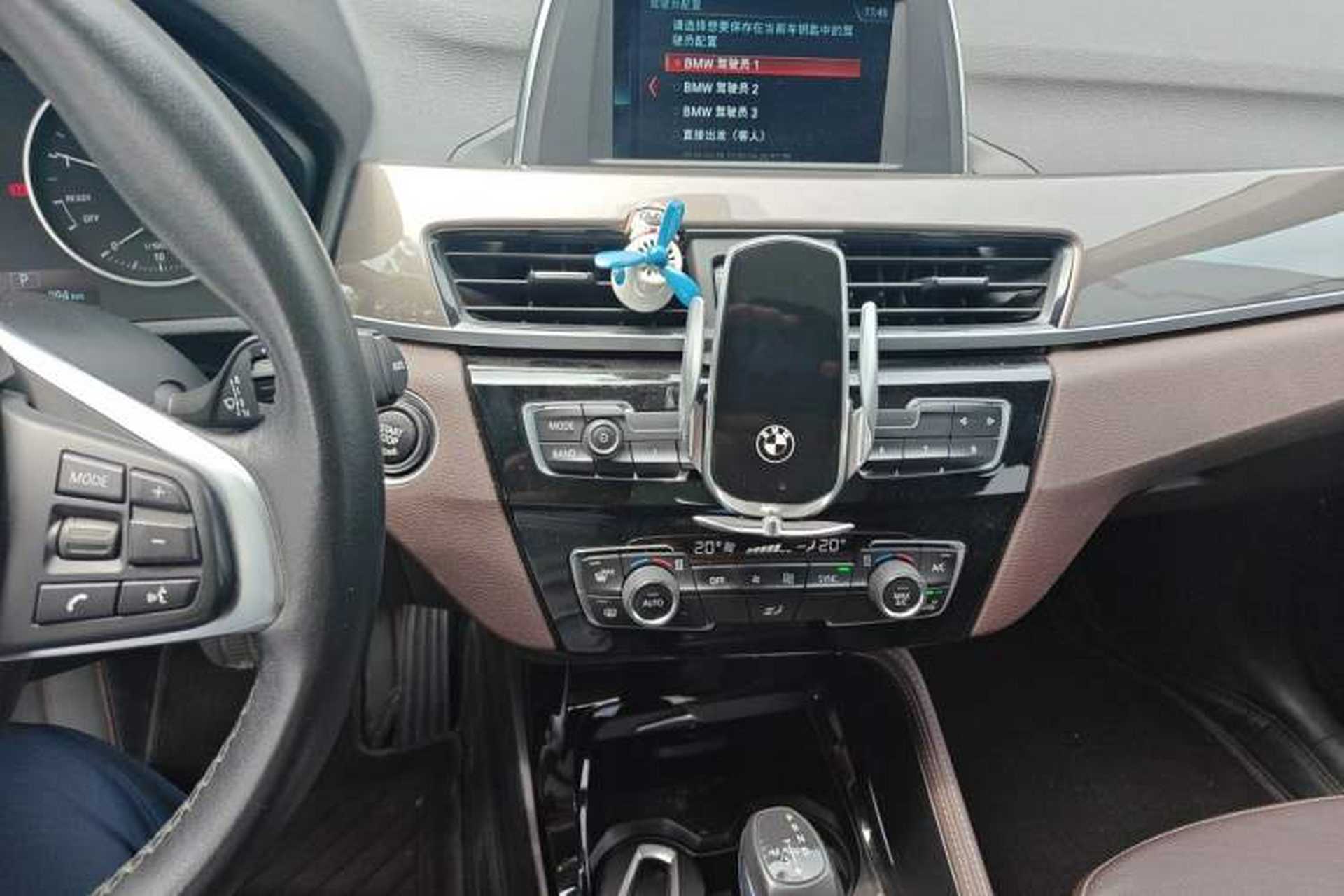 Used BMW X1 2018 sDrive18Li Luxury Model Audio And AC Panel