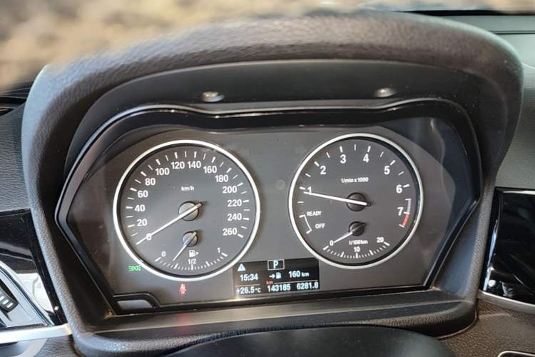 Used BMW X1 2018 sDrive18Li Luxury Model Instrument Cluster