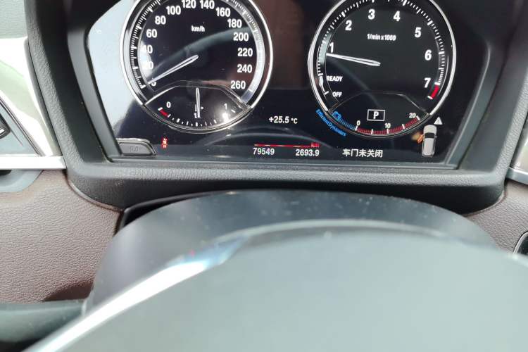 Used BMW X1 2018 xDrive20Li Luxury Edition Odometer Close Up