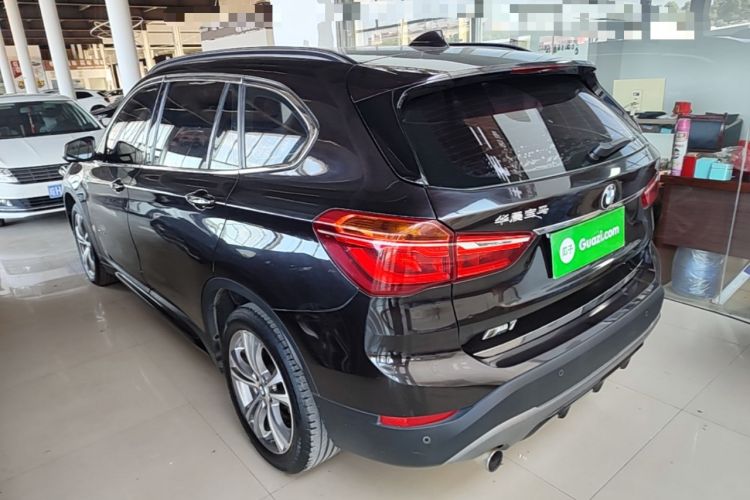 Used BMW X1 2018 sDrive18Li Luxury Model Rear Left 45 Deg