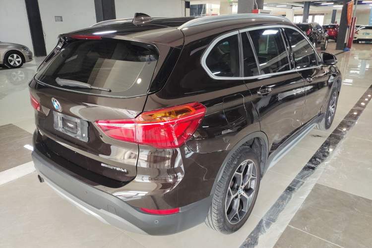 Used BMW X1 2018 sDrive18Li Luxury Model Rear Right 45 Deg