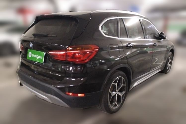 Used BMW X1 2018 sDrive18Li Luxury Model Rear Right 45 Deg