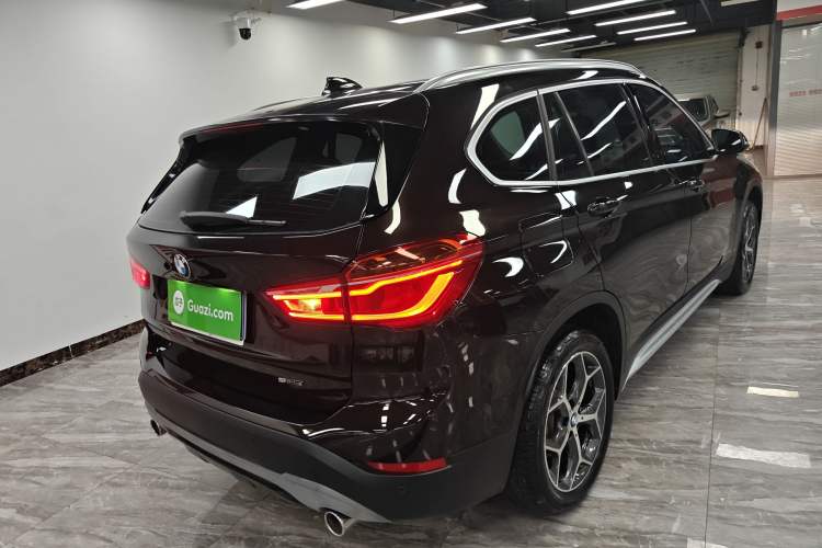 Used BMW X1 2018 sDrive18Li Luxury Model Rear Right 45 Deg