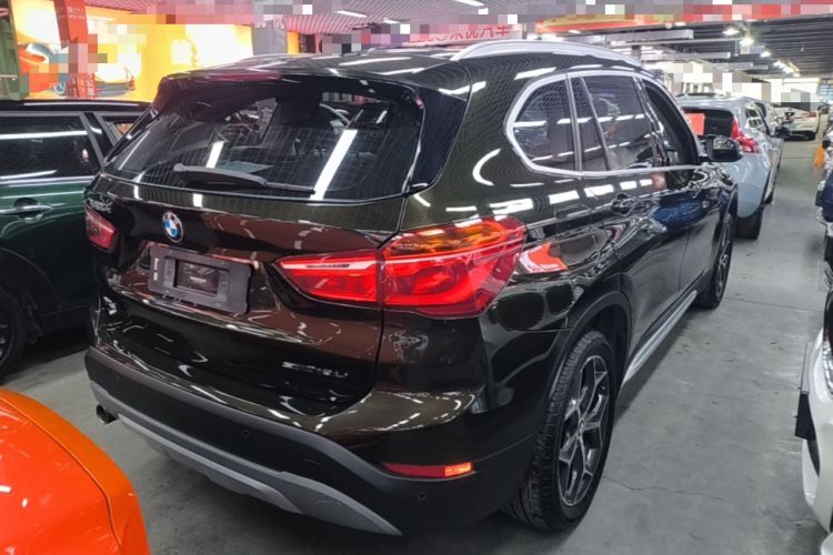 Used BMW X1 2018 sDrive18Li Luxury Model Rear Right 45 Deg