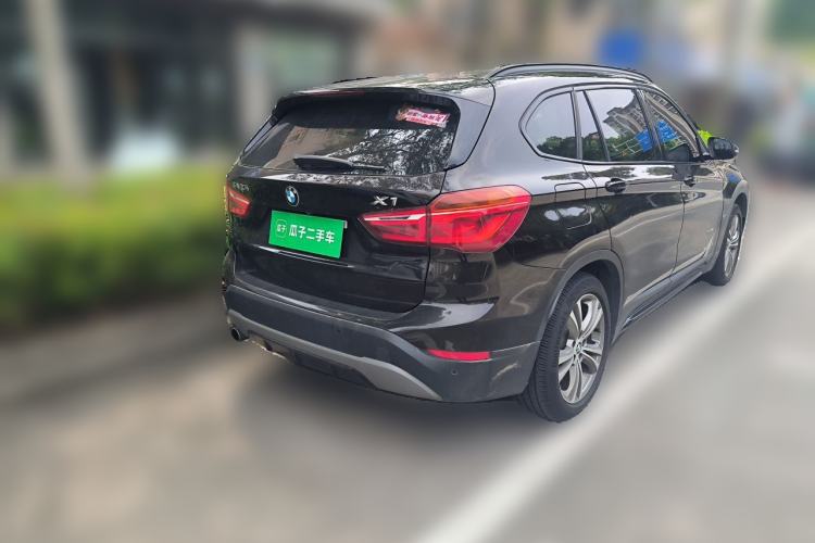 Used BMW X1 2018 sDrive18Li Luxury Model Rear Right 45 Deg