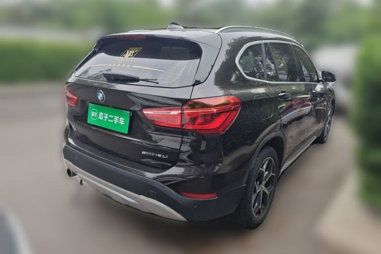 Used BMW X1 2018 sDrive18Li Luxury Model Rear Right 45 Deg