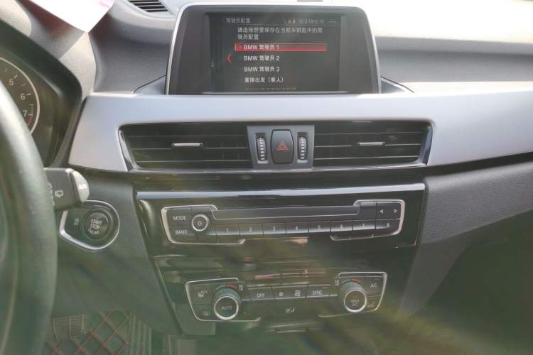 Used BMW X1 2018 sDrive18Li Fashion Model Audio And AC Panel