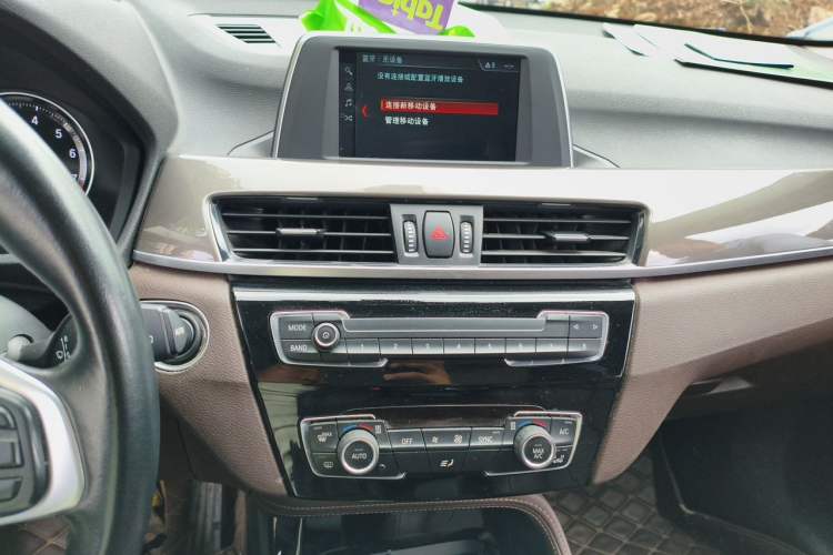Used BMW X1 2018 sDrive18Li Fashion Model Audio And AC Panel