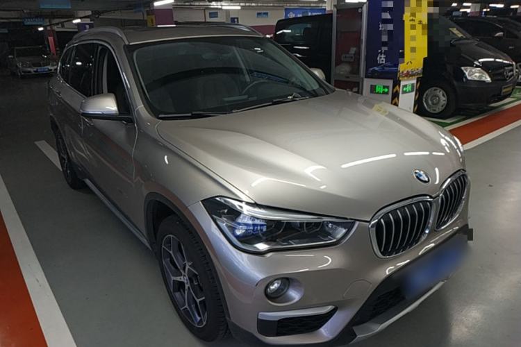 Used BMW X1 2018 sDrive18Li Luxury Model Front Right 45 Deg