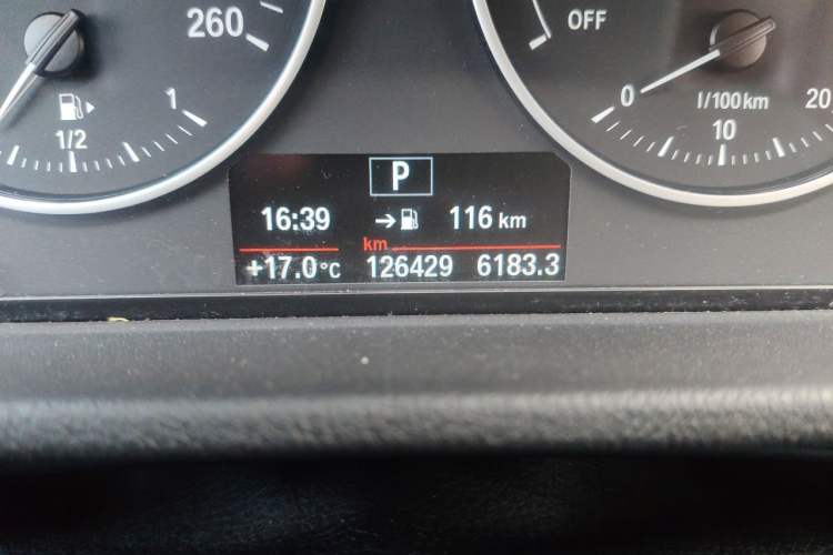 Used BMW X1 2018 sDrive18Li Luxury Model Odometer Close Up