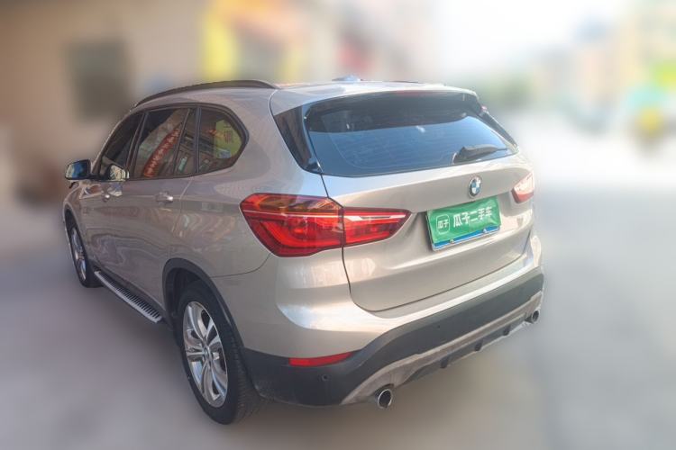 Used BMW X1 2018 sDrive18Li Luxury Model Rear Left 45 Deg