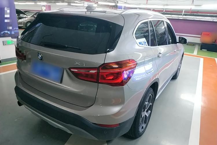 Used BMW X1 2018 sDrive18Li Luxury Model Rear Right 45 Deg