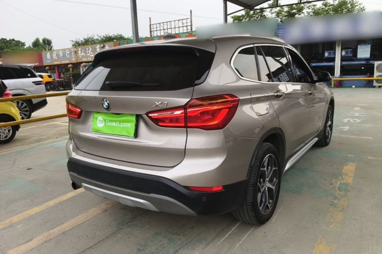 Used BMW X1 2018 sDrive18Li Luxury Model Rear Right 45 Deg