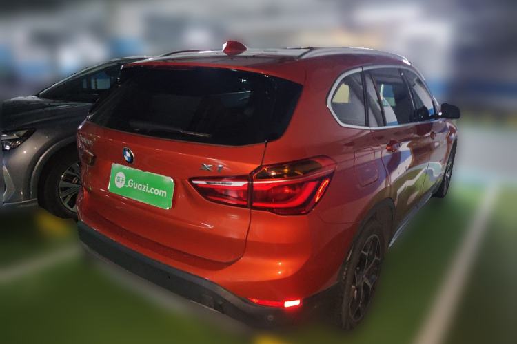 Used BMW X1 2018 sDrive18Li Luxury Model Rear Right 45 Deg