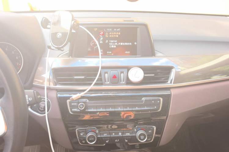 Used BMW X1 2018 sDrive18Li Luxury Model Audio And AC Panel
