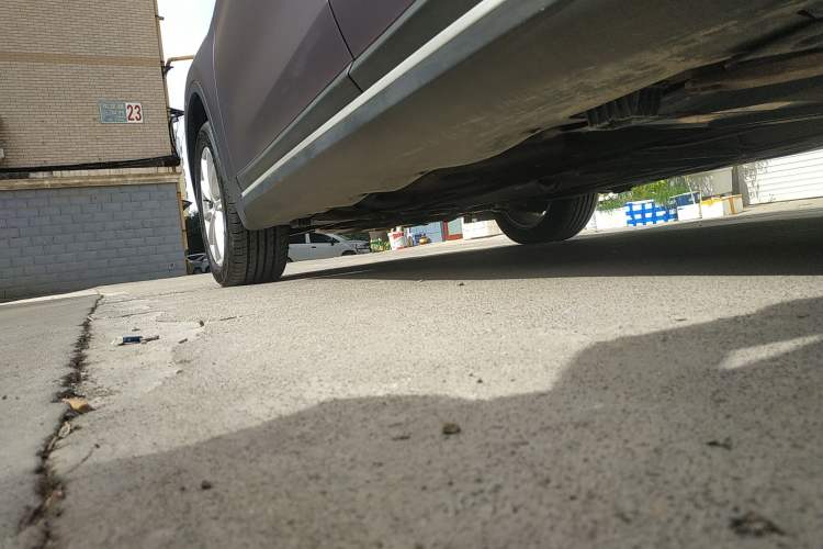 Used BMW X1 2018 sDrive18Li Fashion Model Left Side Sill