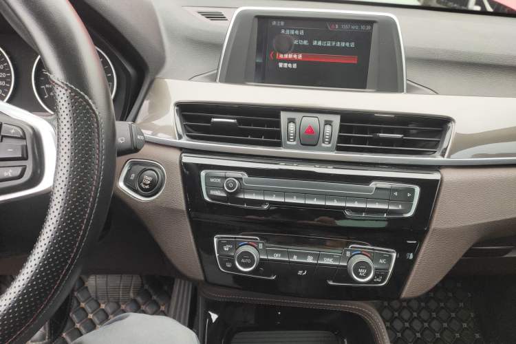 Used BMW X1 2018 sDrive18Li Luxury Model Audio And AC Panel