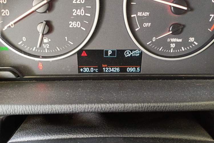 Used BMW X1 2018 sDrive20Li Leading Model Odometer Close Up