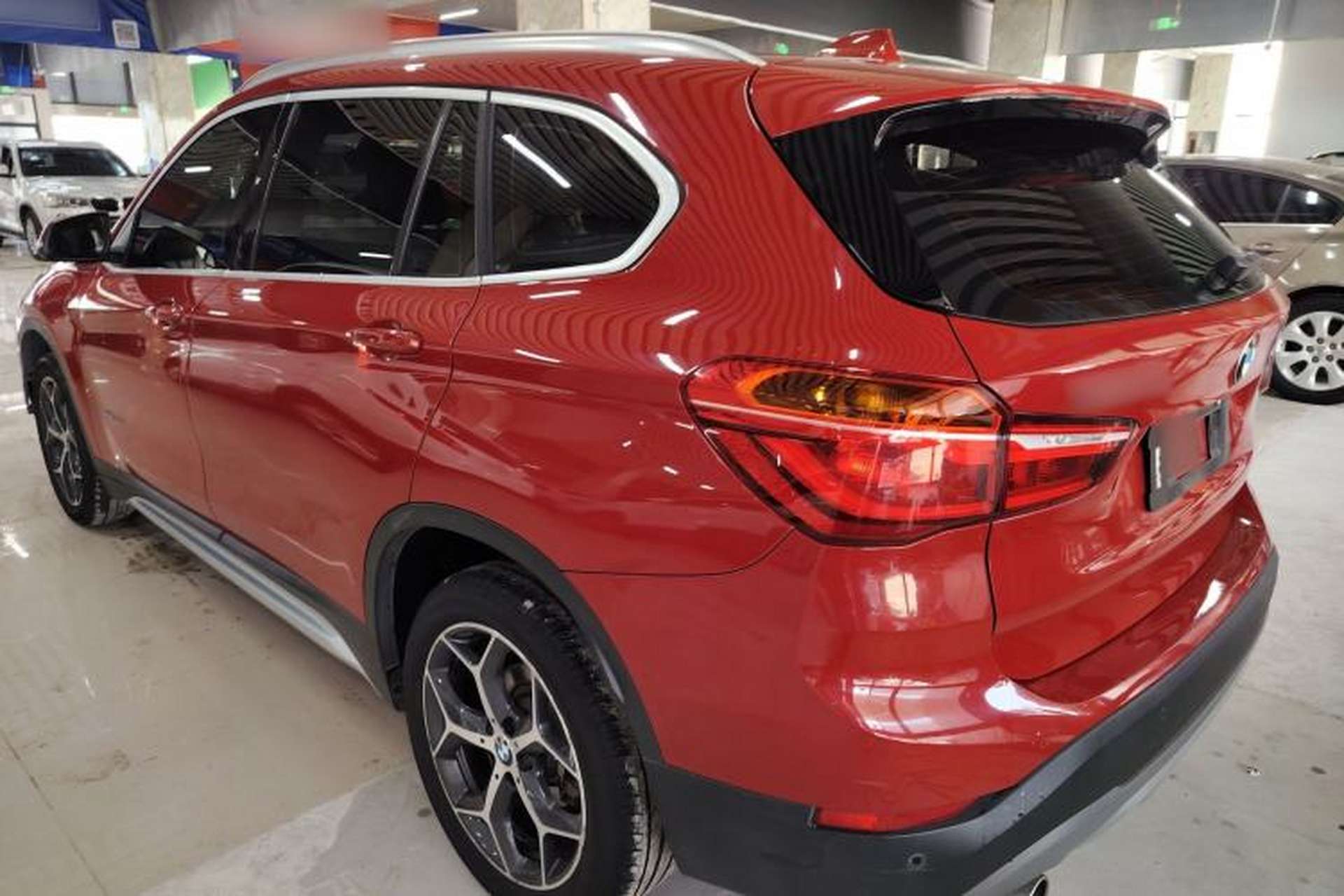 Used BMW X1 2018 sDrive18Li Luxury Model Rear Left 45 Deg