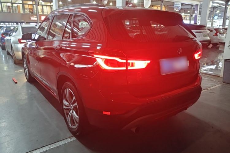 Used BMW X1 2018 sDrive18Li Luxury Model Rear Left 45 Deg