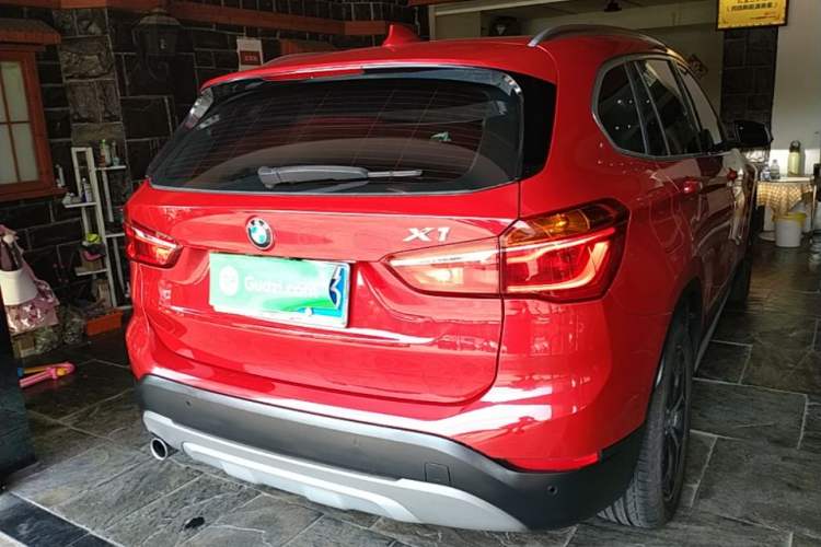 Used BMW X1 2018 sDrive18Li Luxury Model Rear Right 45 Deg
