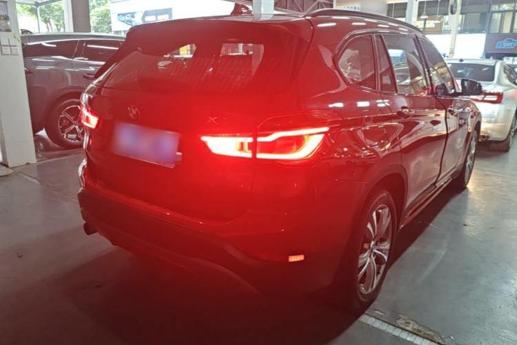 Used BMW X1 2018 sDrive18Li Luxury Model Rear Right 45 Deg