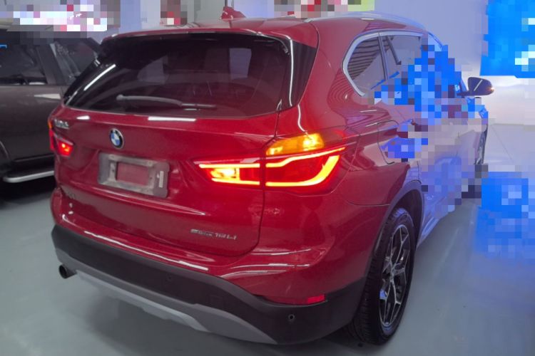 Used BMW X1 2018 sDrive18Li Luxury Model Rear Right 45 Deg
